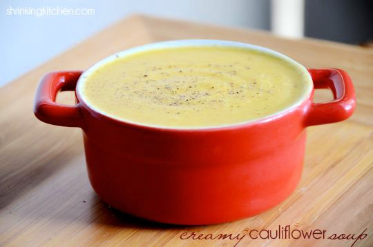 Creamy Cauliflower Soup 1