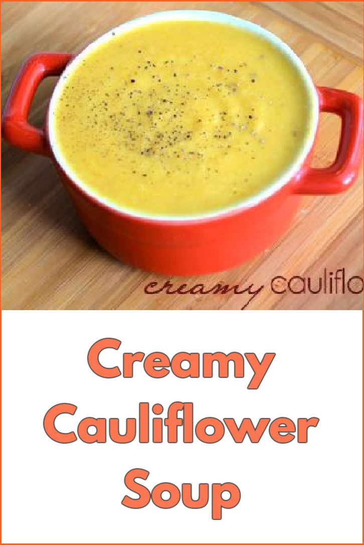 cream of cauliflower soup recipe